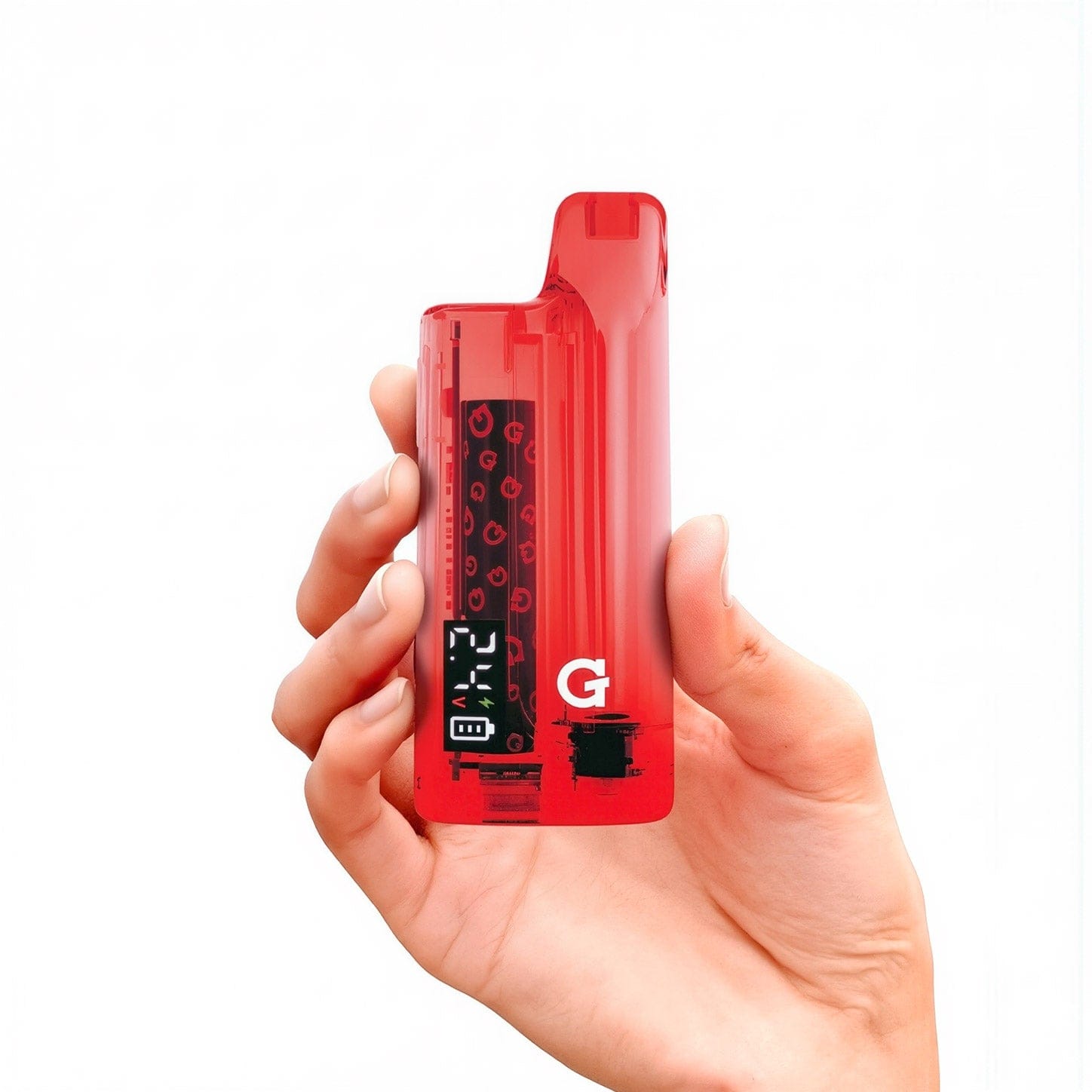G Pen Hydout 510 Battery - Red Translucent