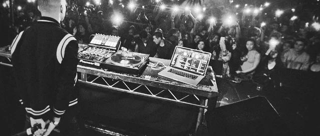 Converse Rubber Tracks Presents: Com Truise and A-Trak 2/6/15 at the Echoplex, Los Angeles