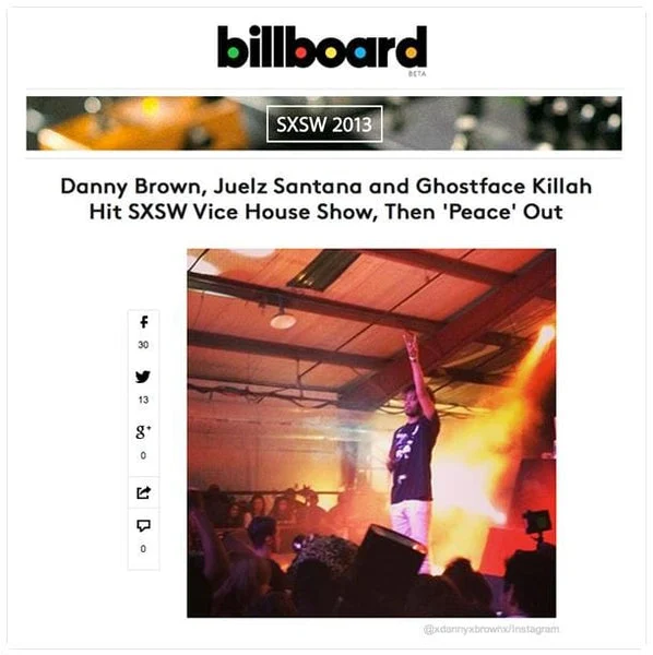 Billboard.com x Action Bronson x SXSW 2013